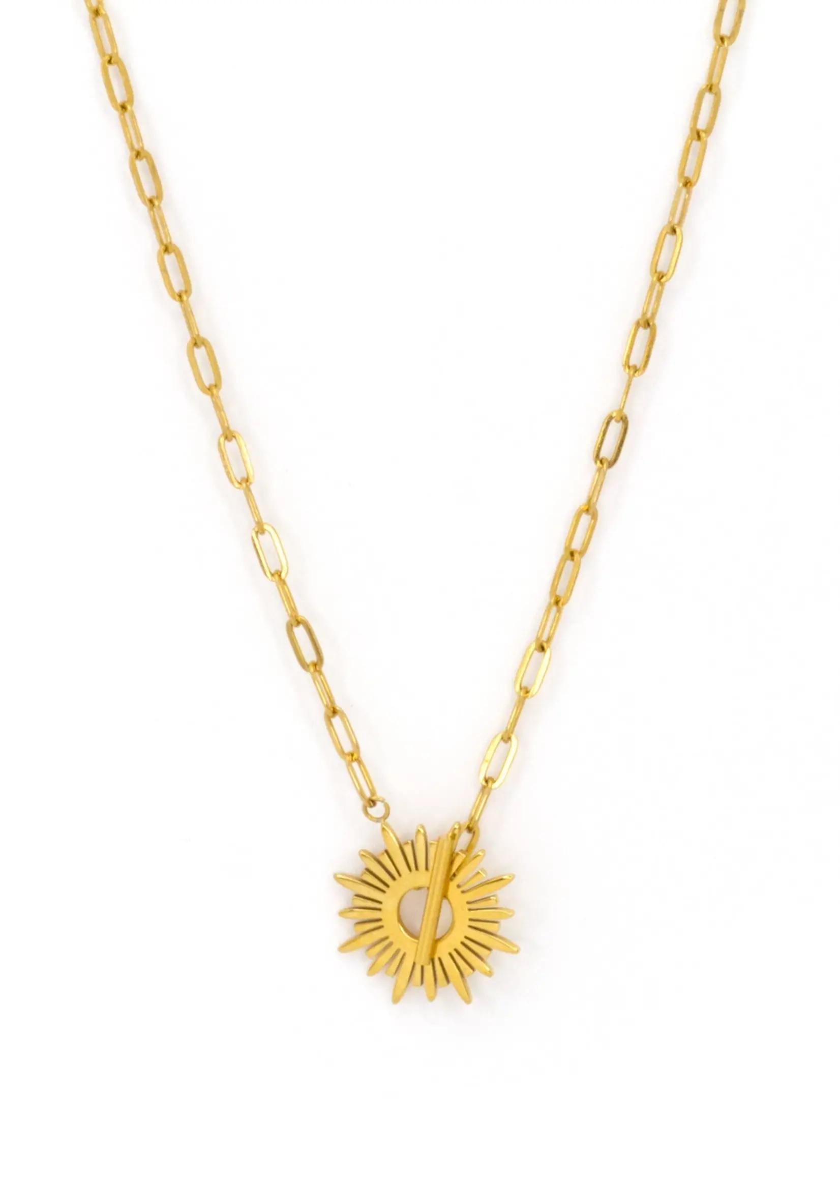 Salty Cali Golden Sun Necklace