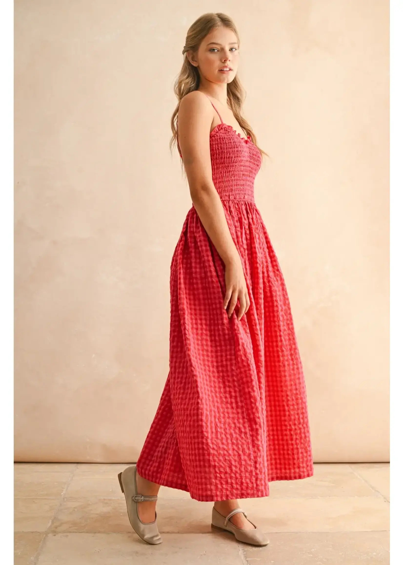 Gingham Dress
