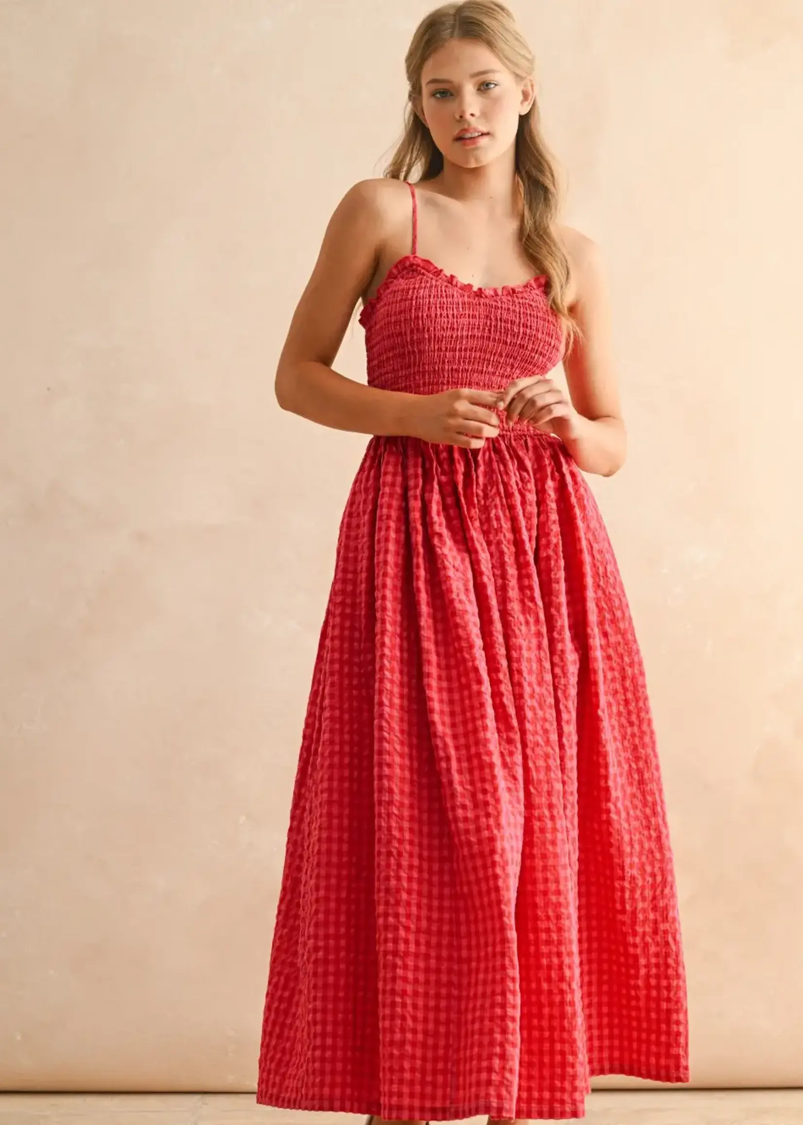 Gingham Dress