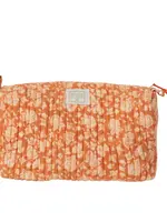 Bonheur du Jour Pouch with Indian Flowers  26x15cm