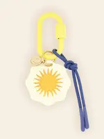 Golden Sun Bag Charm