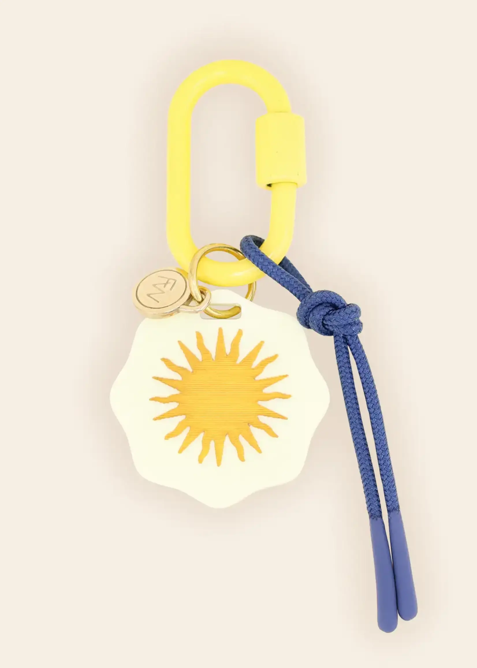 Golden Sun Bag Charm