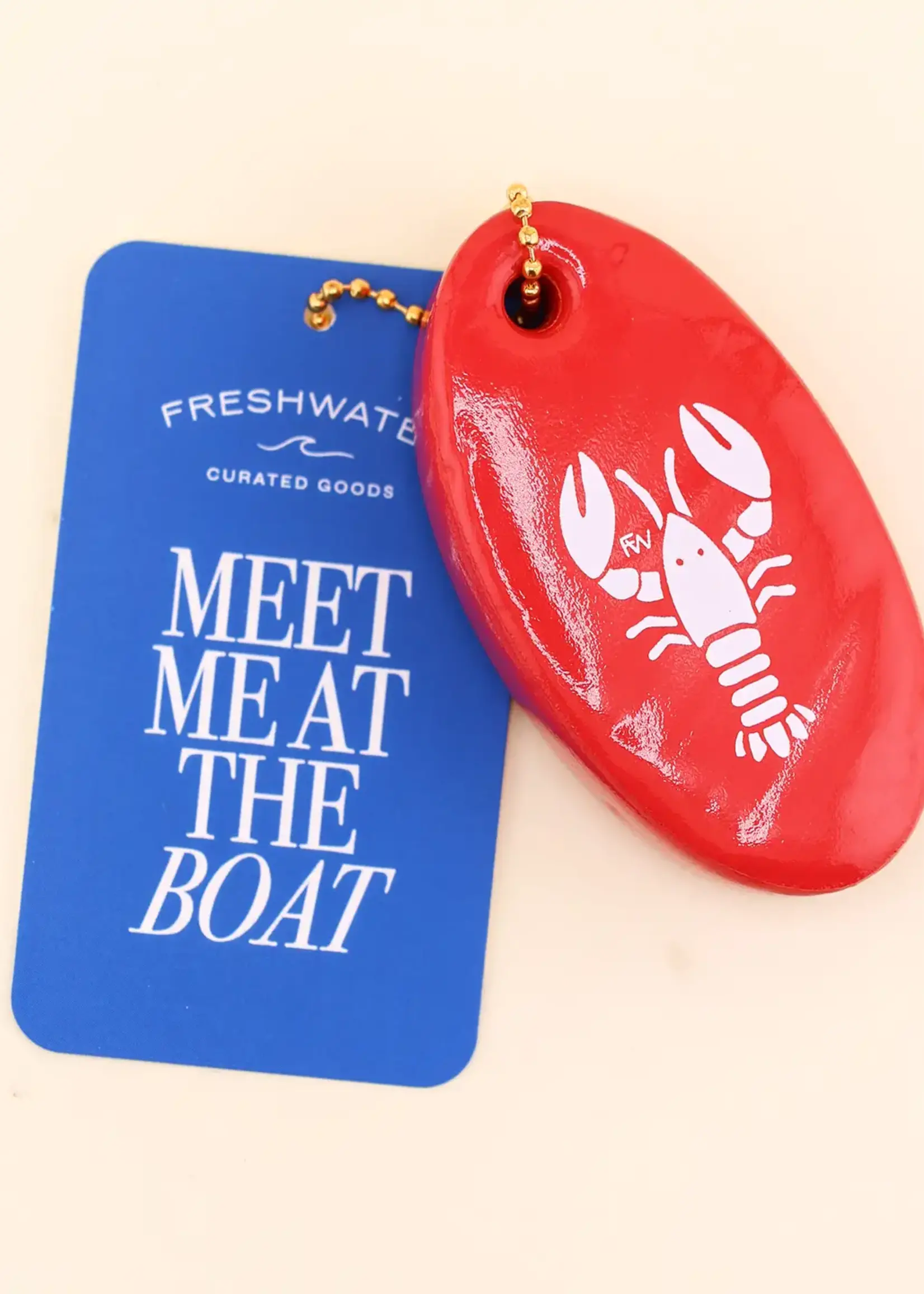 Lobster Floating Keychain