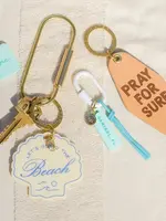 Pray For Surf Hotel Keychain
