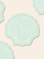 Seafoam Seashell Vinyl Sticker