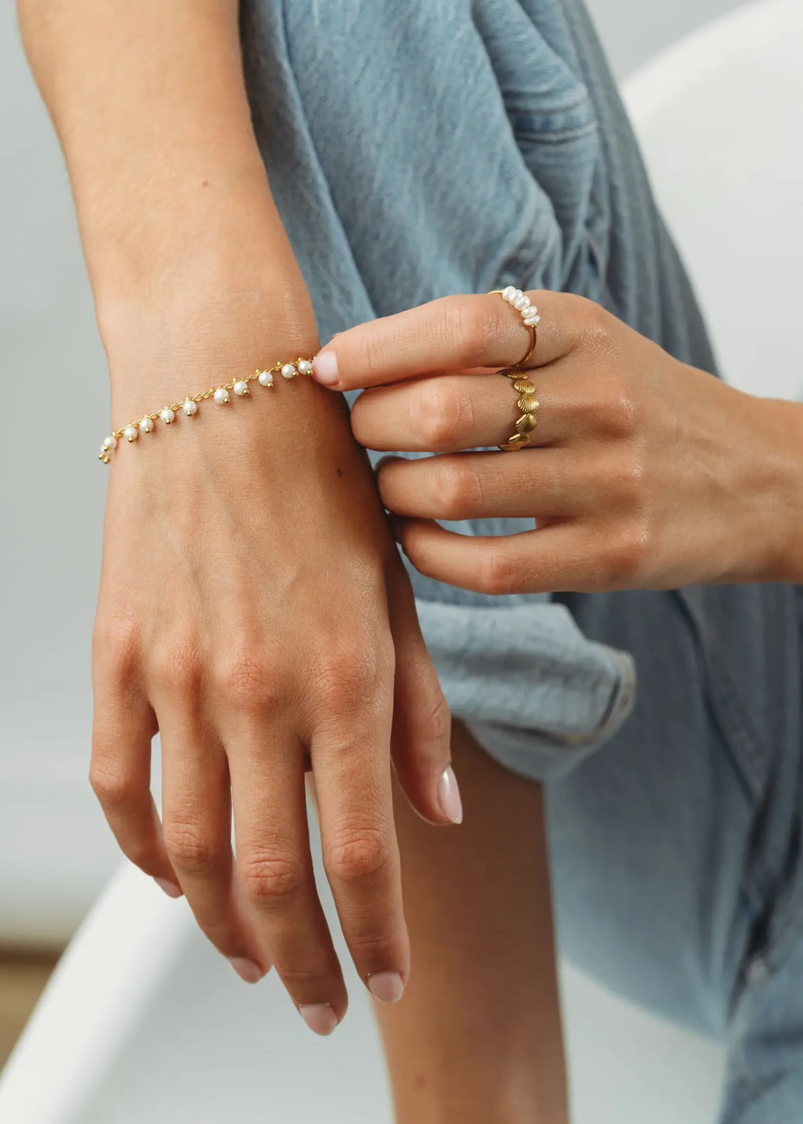 Salty Cali Sweet Pearls Bracelet