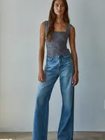 By Together Jacquard Square Tank Seamless