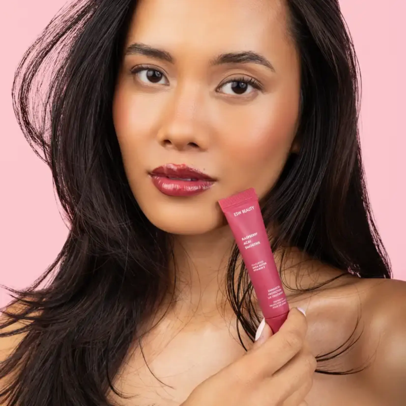 *Holiday* Raspberry Acai Smoothie Enhanced Protection Lip Treatment