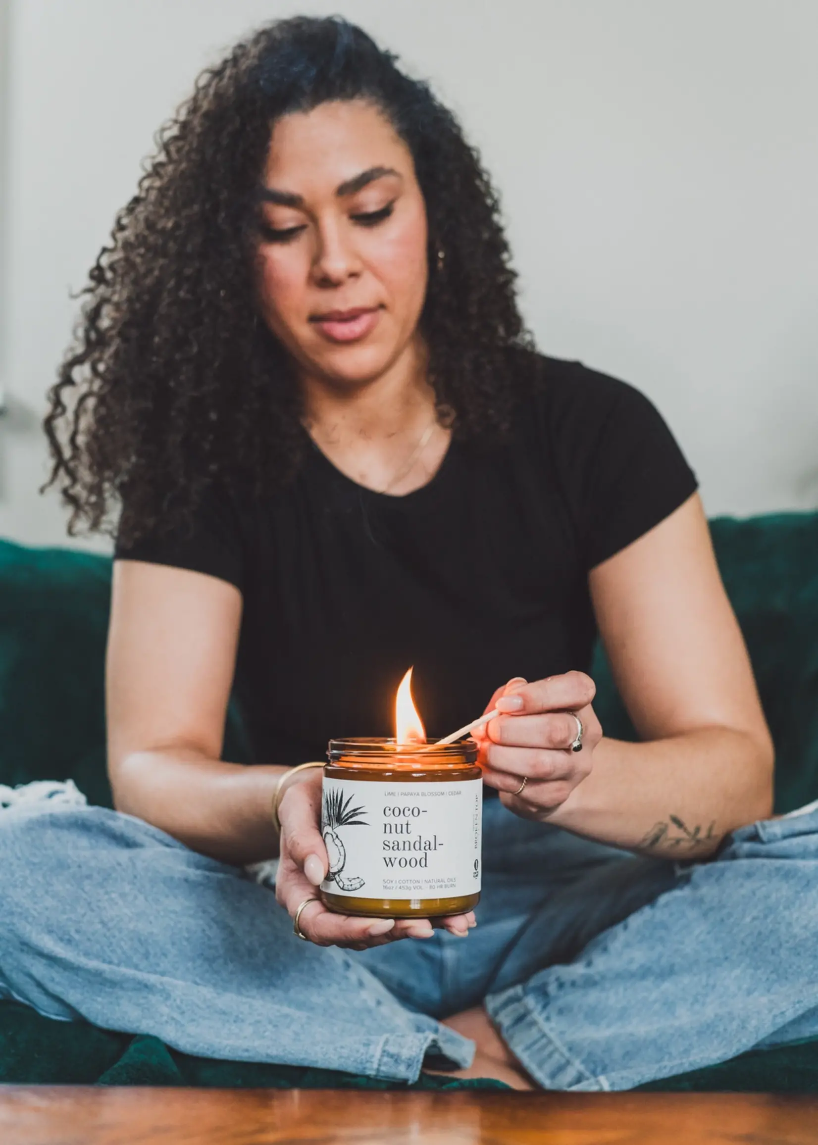 Broken Top Natural Soy Candle - Coconut Sandalwood