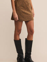 Z Supply Ciera Suede Mini Skirt