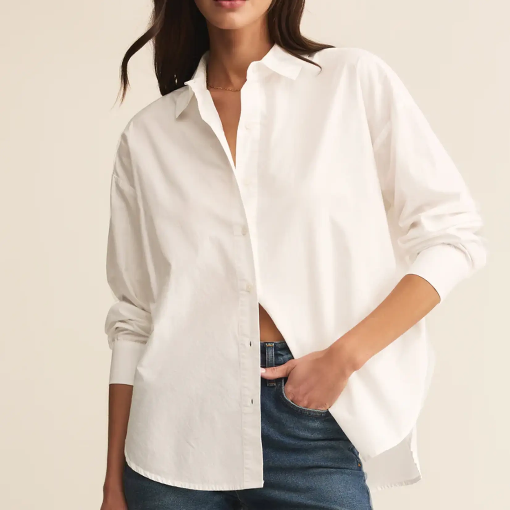 Z Supply Elevated Poplin Shirt