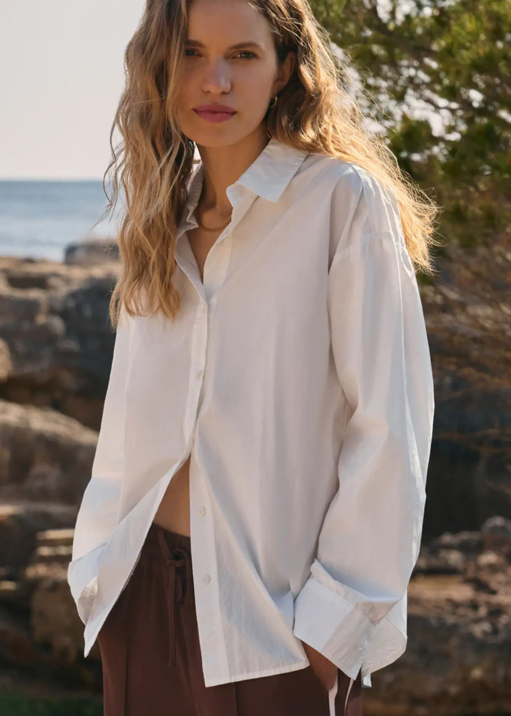 Z Supply Elevated Poplin Shirt