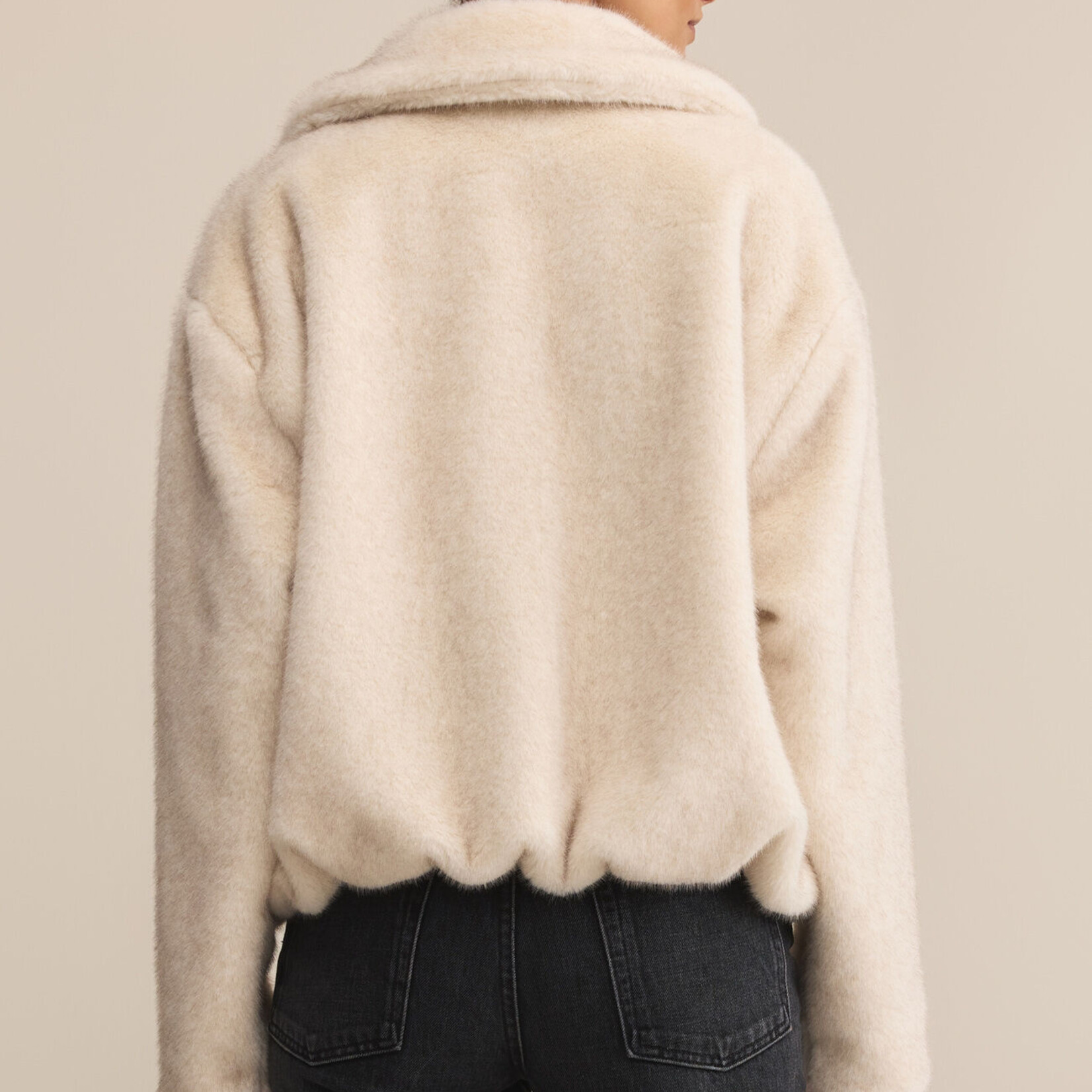 Z Supply Amethyst Faux Fur Jacket