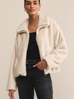Z Supply Amethyst Faux Fur Jacket