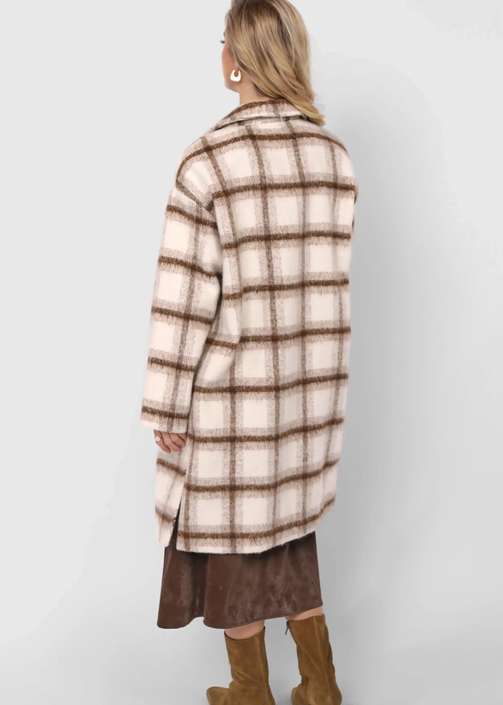 Emily Long Open Front Coat