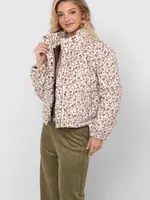 Just Looking Floral Cord Jacket