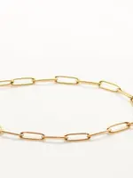 Salty Cali Paperclip Anklet