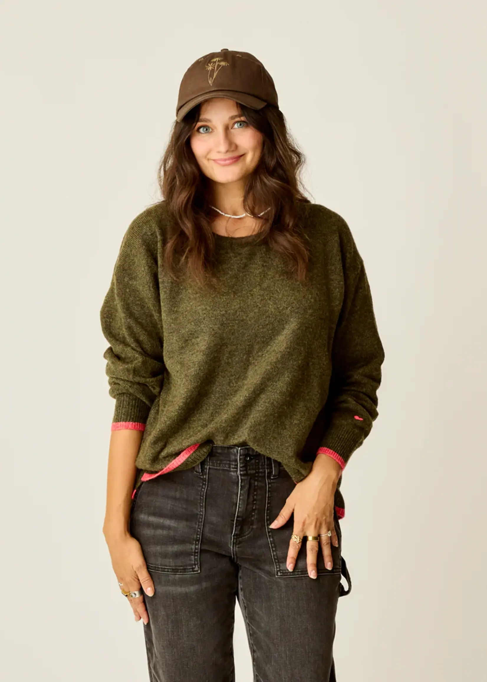 Carve Designs Drue Fuzzy Sweater