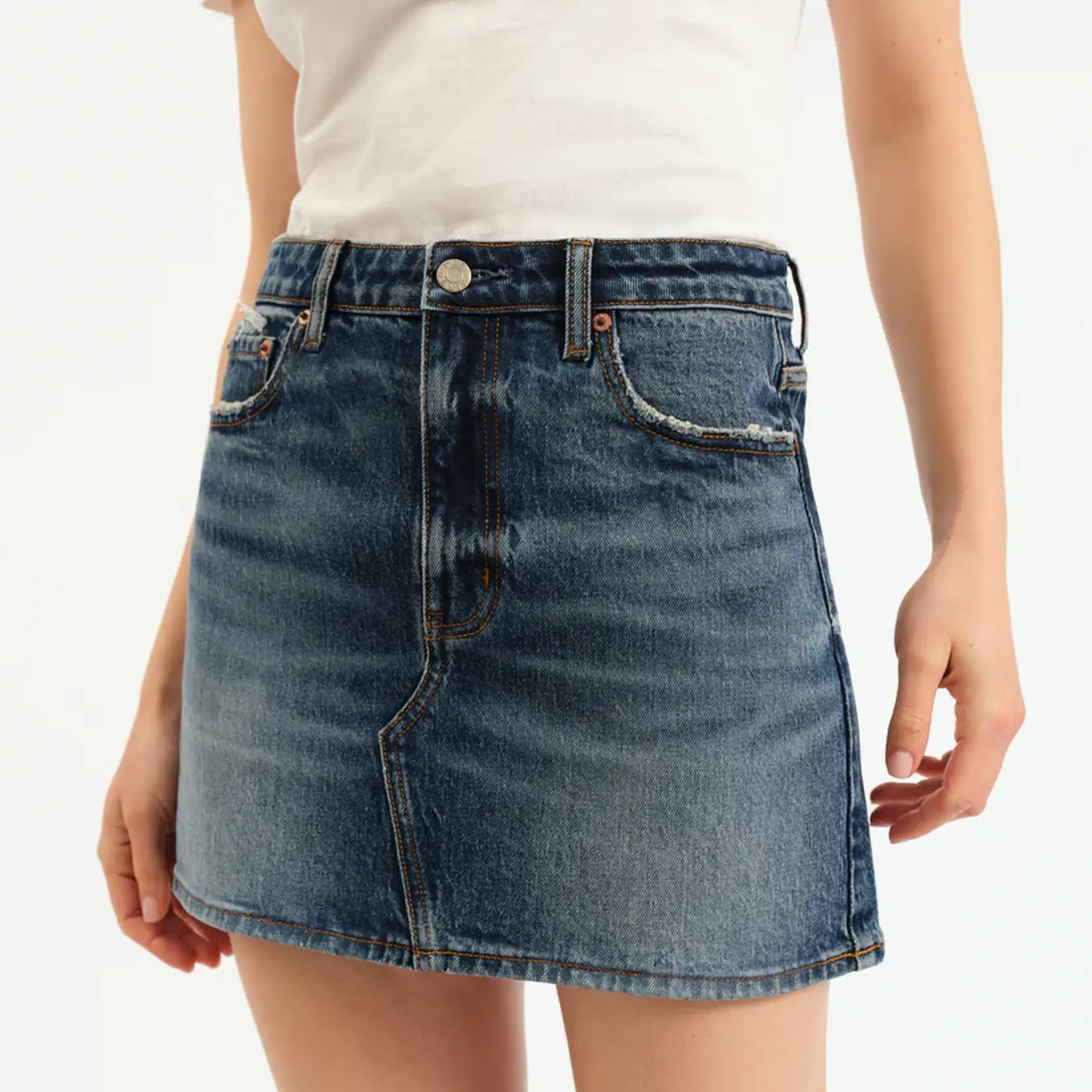 Daze Denim Mid Waist Malibu Mini