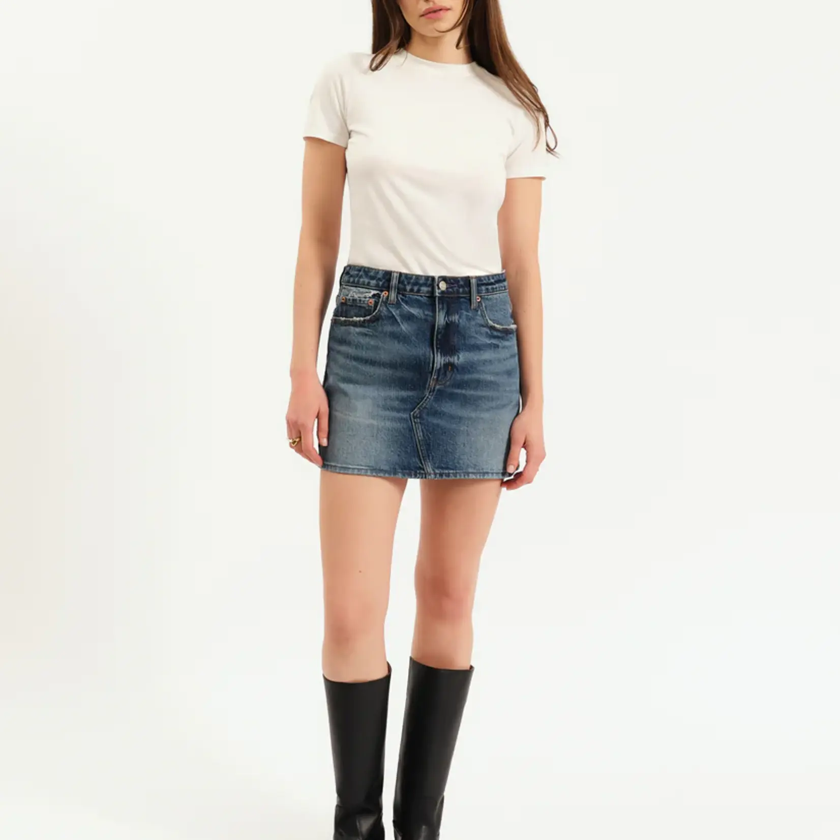 Daze Denim Mid Waist Malibu Mini