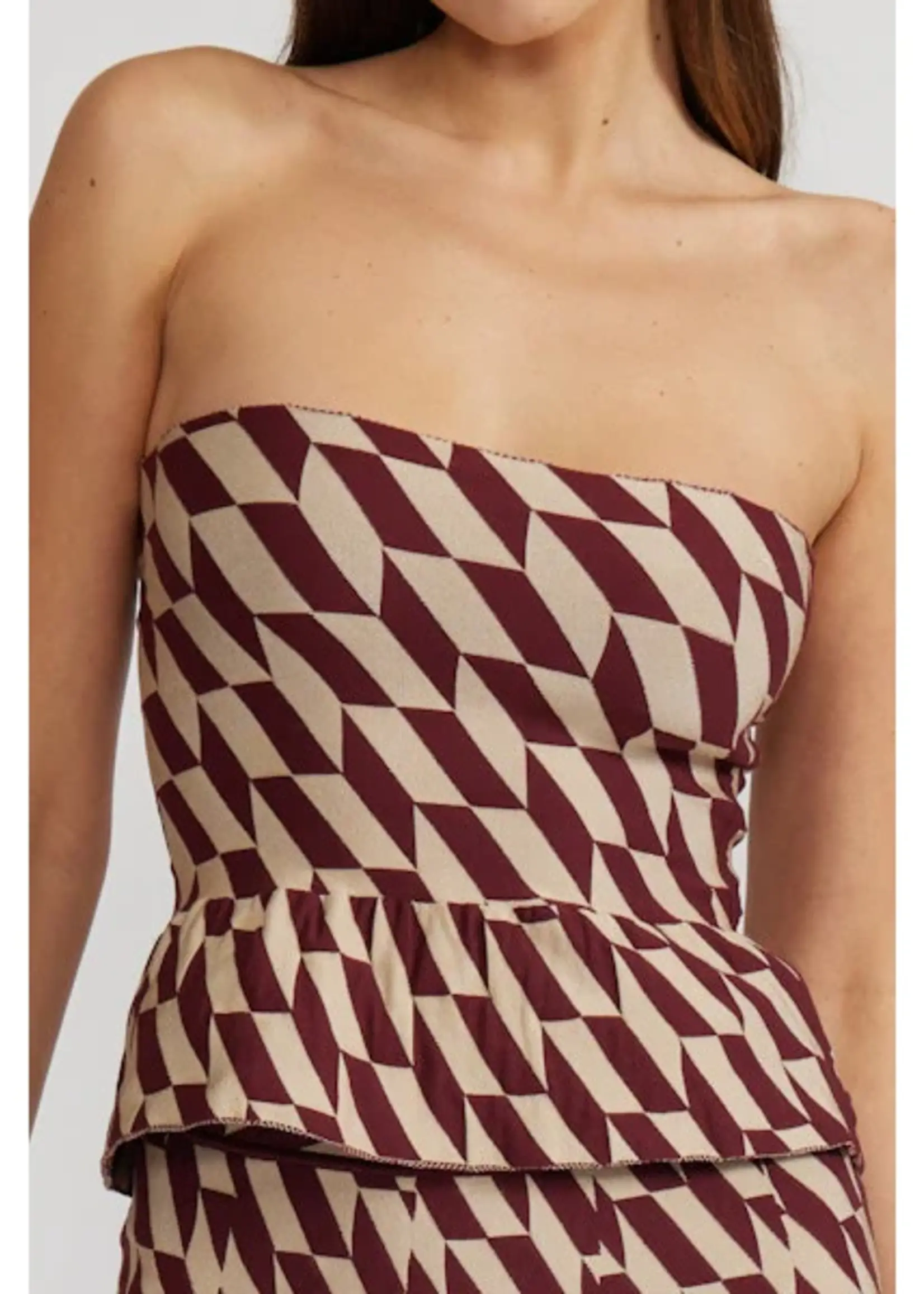 Antonella Strapless Top