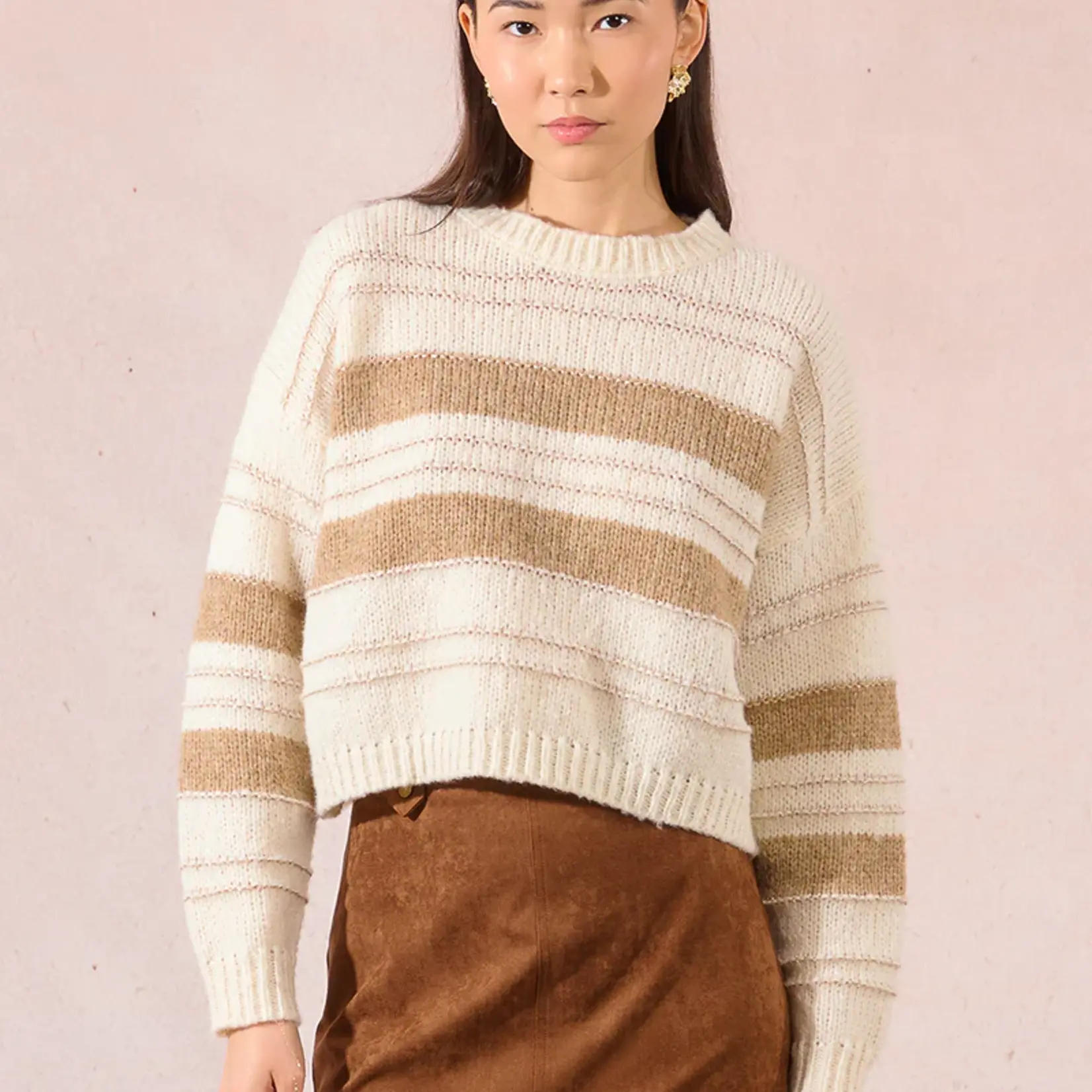 Stripe Knitted Sweater