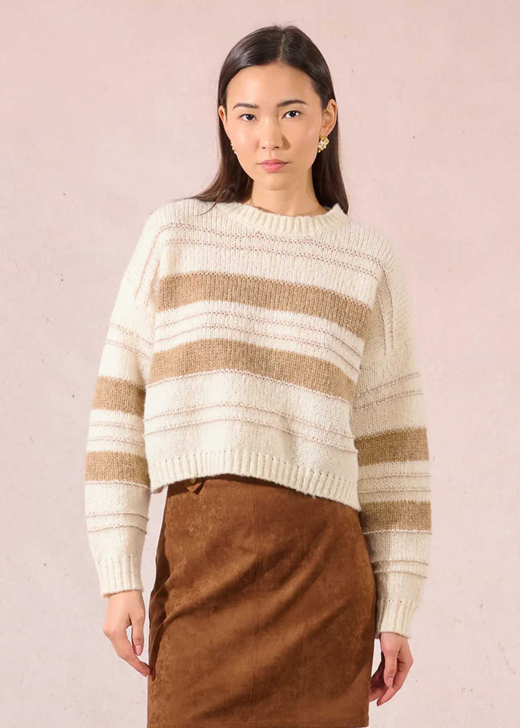 Stripe Knitted Sweater