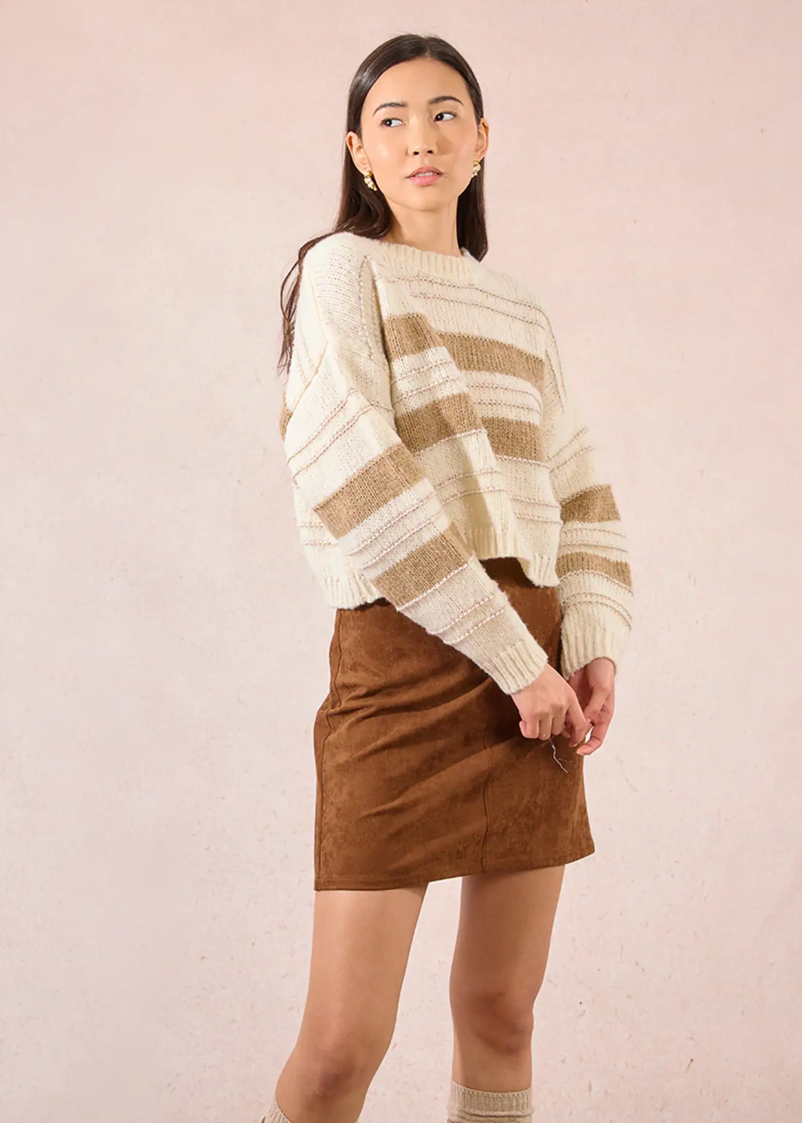 Stripe Knitted Sweater