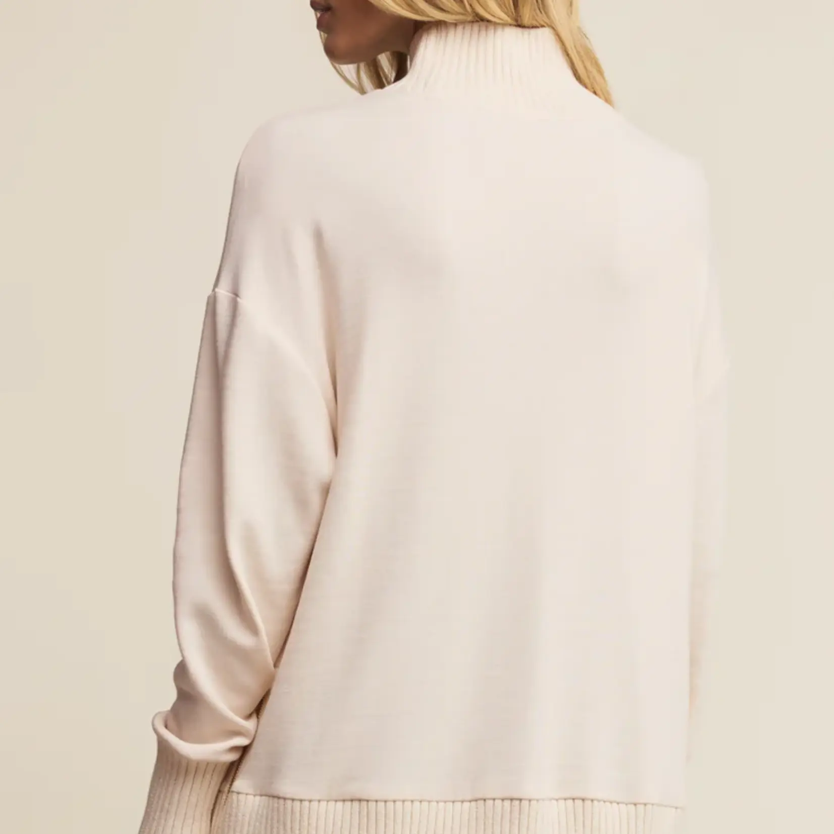 Z Supply Sable Rib Sweatshirt