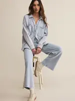 Z Supply All Day Knit Denim Jacket