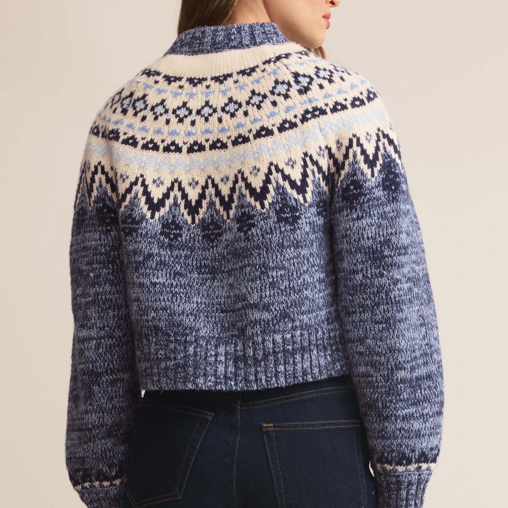 Z Supply North Sea Fairisle Cardigan