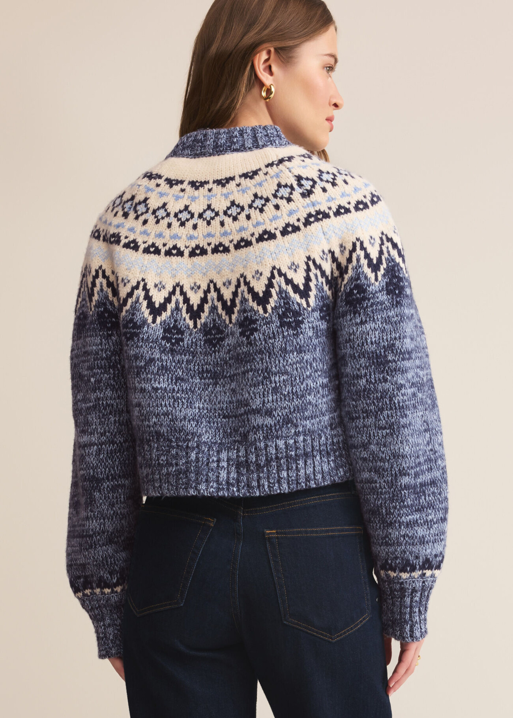 Z Supply North Sea Fairisle Cardigan