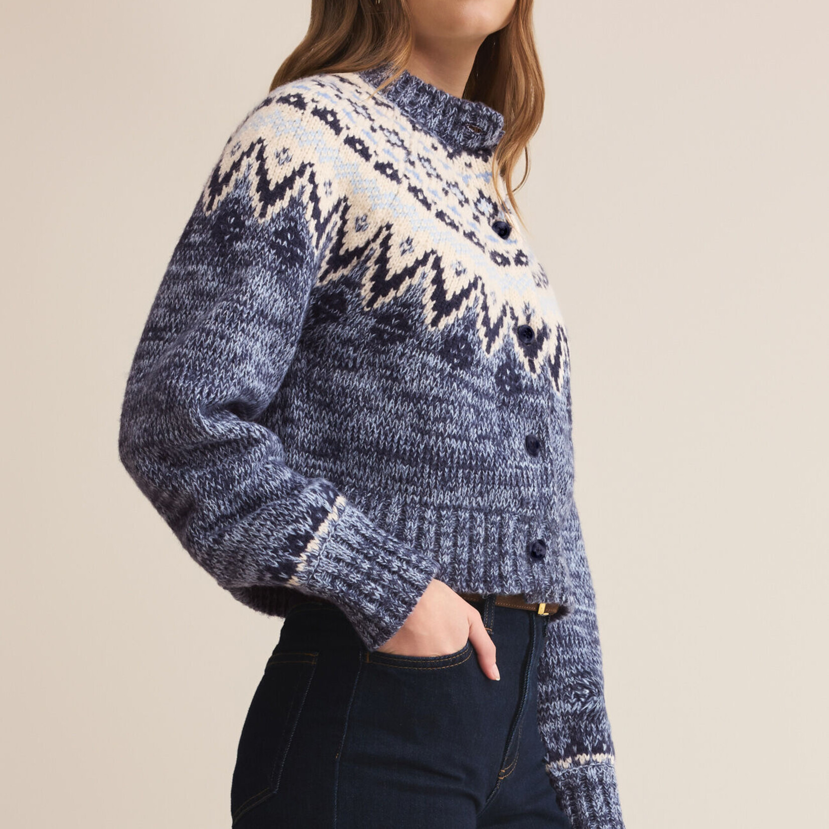 Z Supply North Sea Fairisle Cardigan