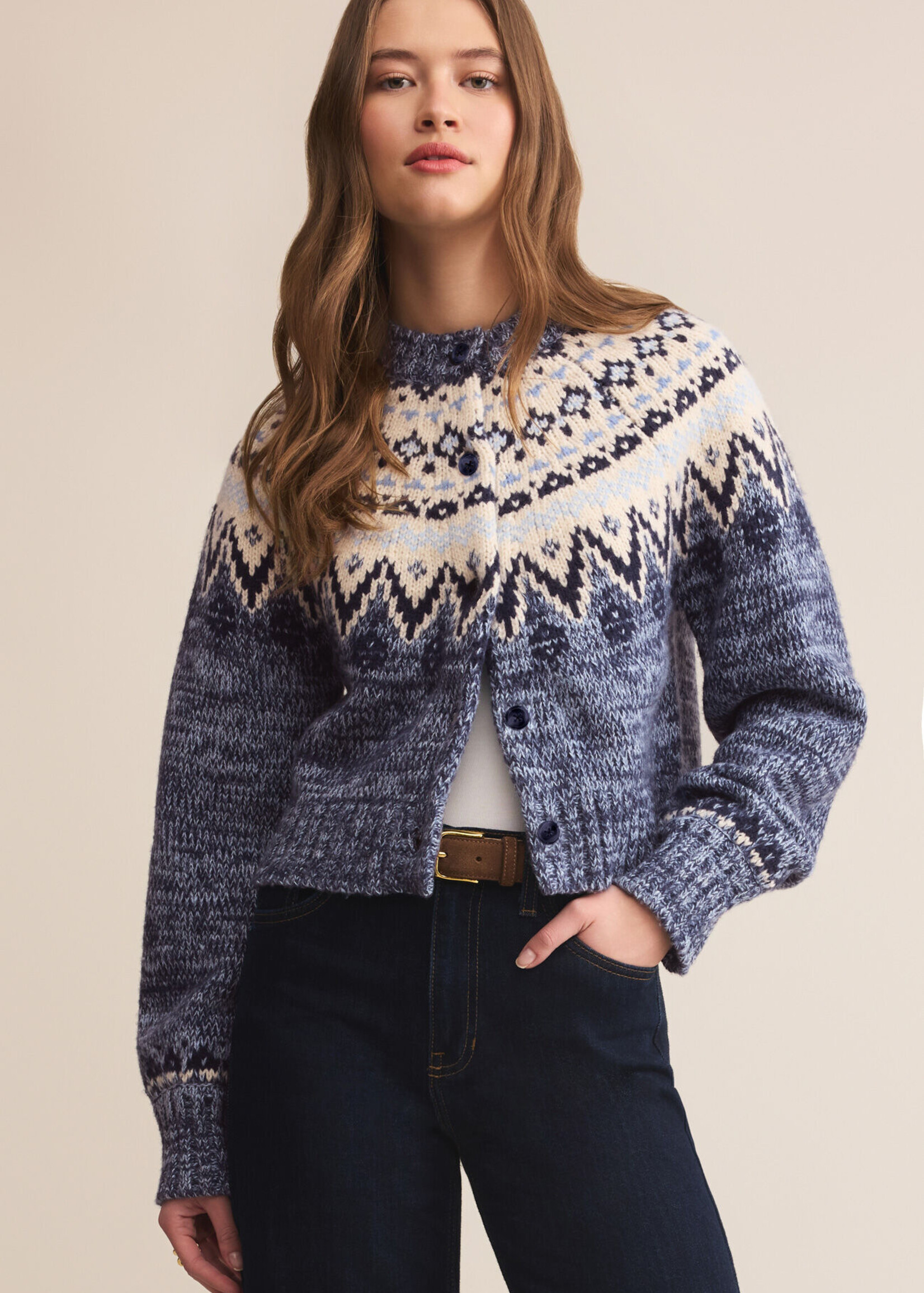 Z Supply North Sea Fairisle Cardigan