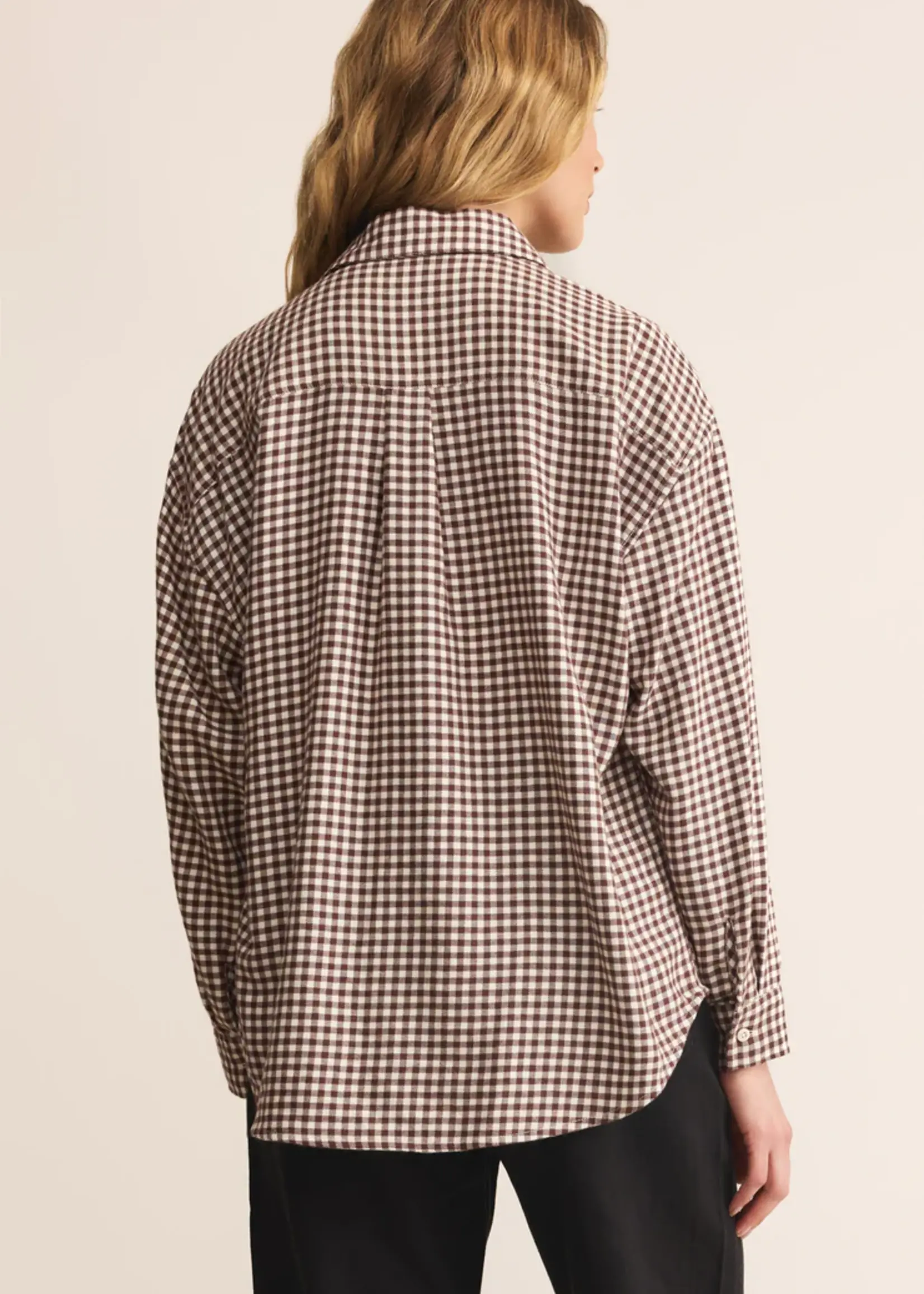 Z Supply River Plaid Button Up