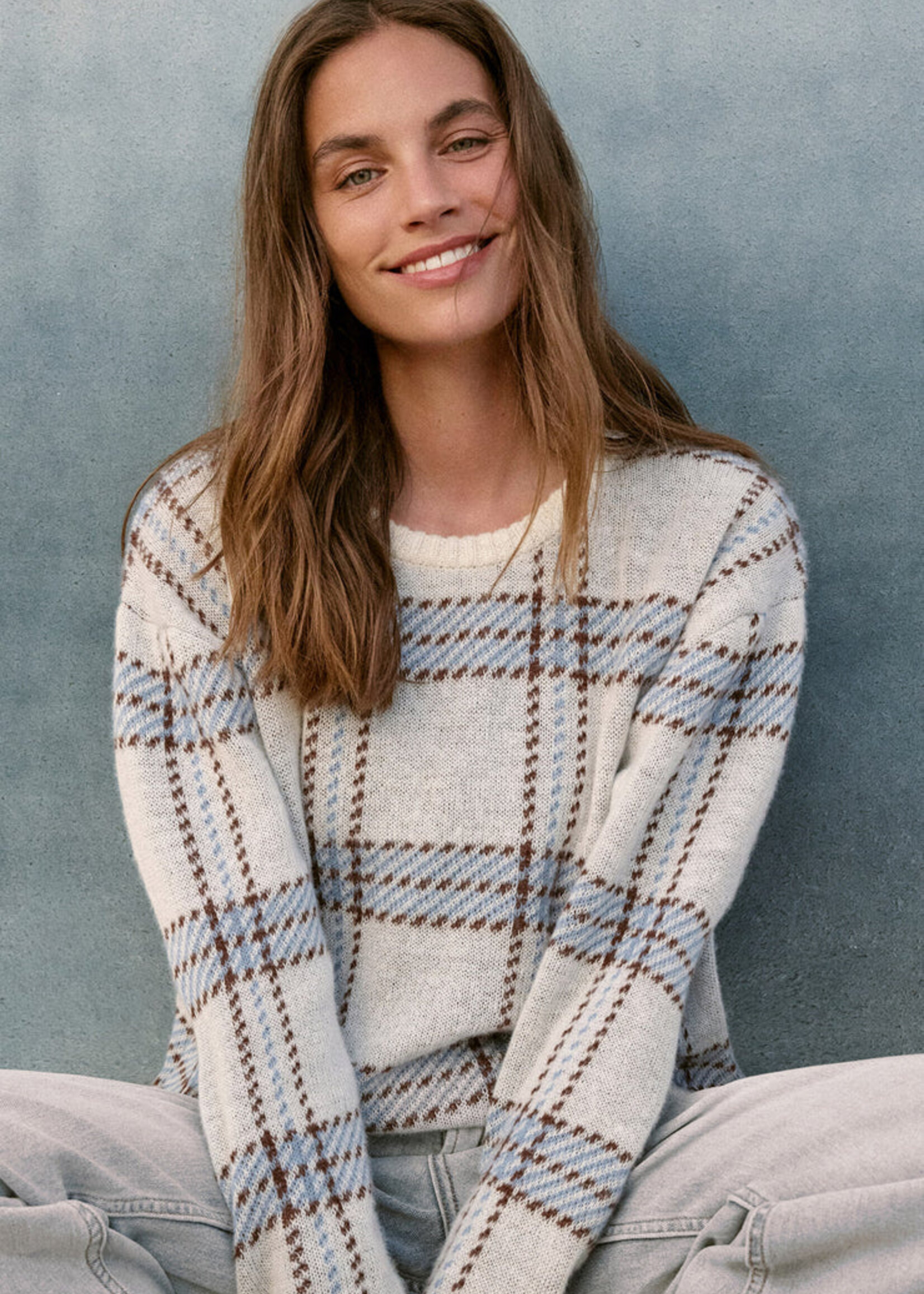 Z Supply Junction Plaid Sweater