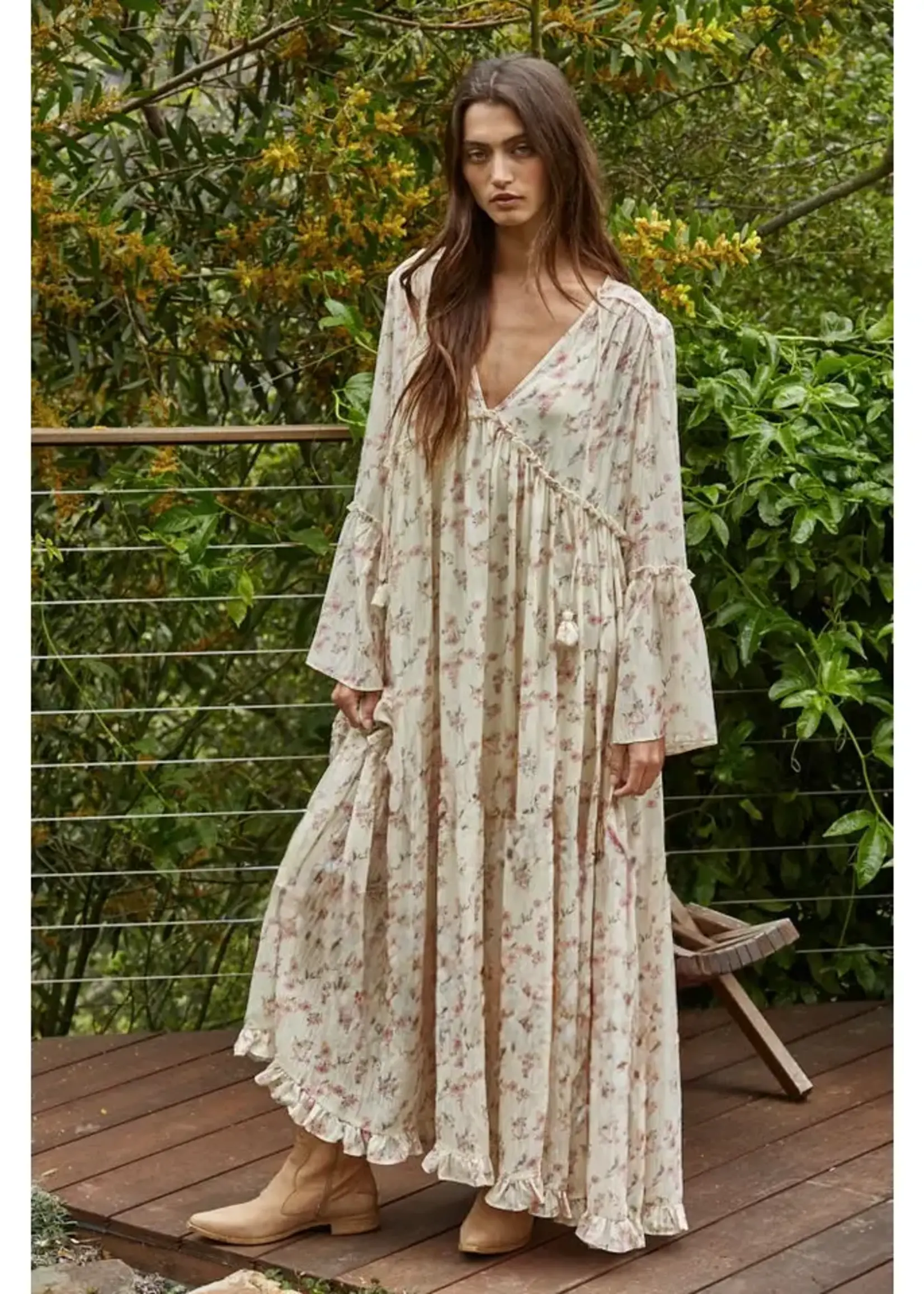 By Together Flowy Floral Maxi