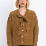 Molly Bracken Front Tie Knitted Cardigan