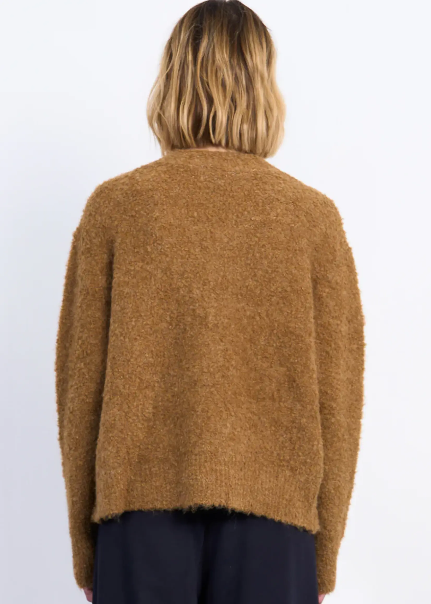 Molly Bracken Front Tie Knitted Cardigan