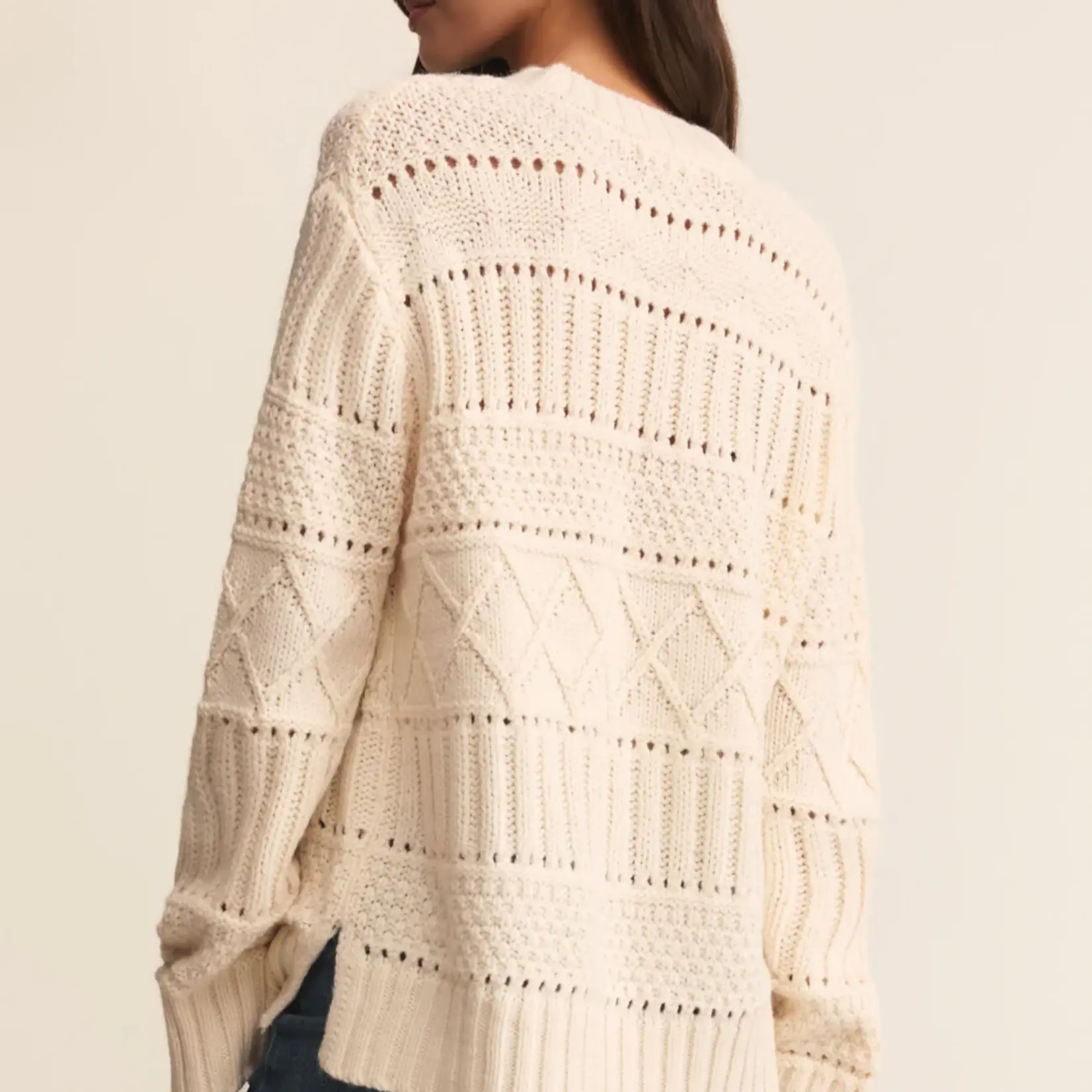 Z Supply Cento Cable Sweater