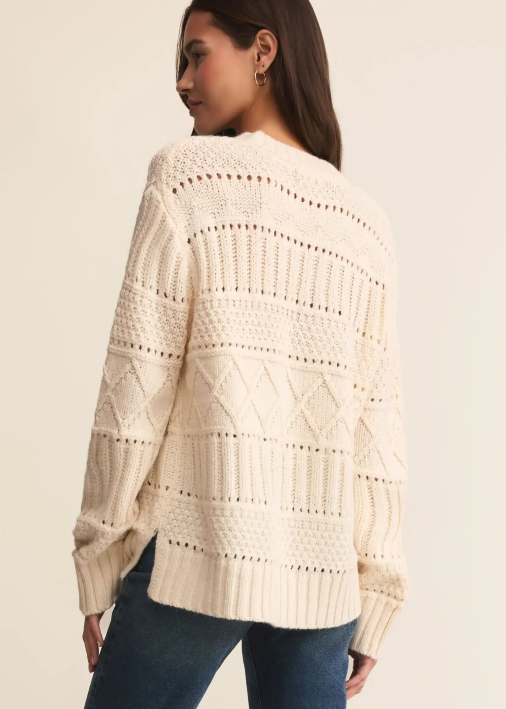 Z Supply Cento Cable Sweater