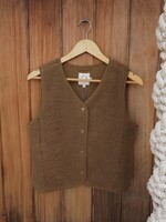 Molly Bracken Woven Sleeveless Jacket