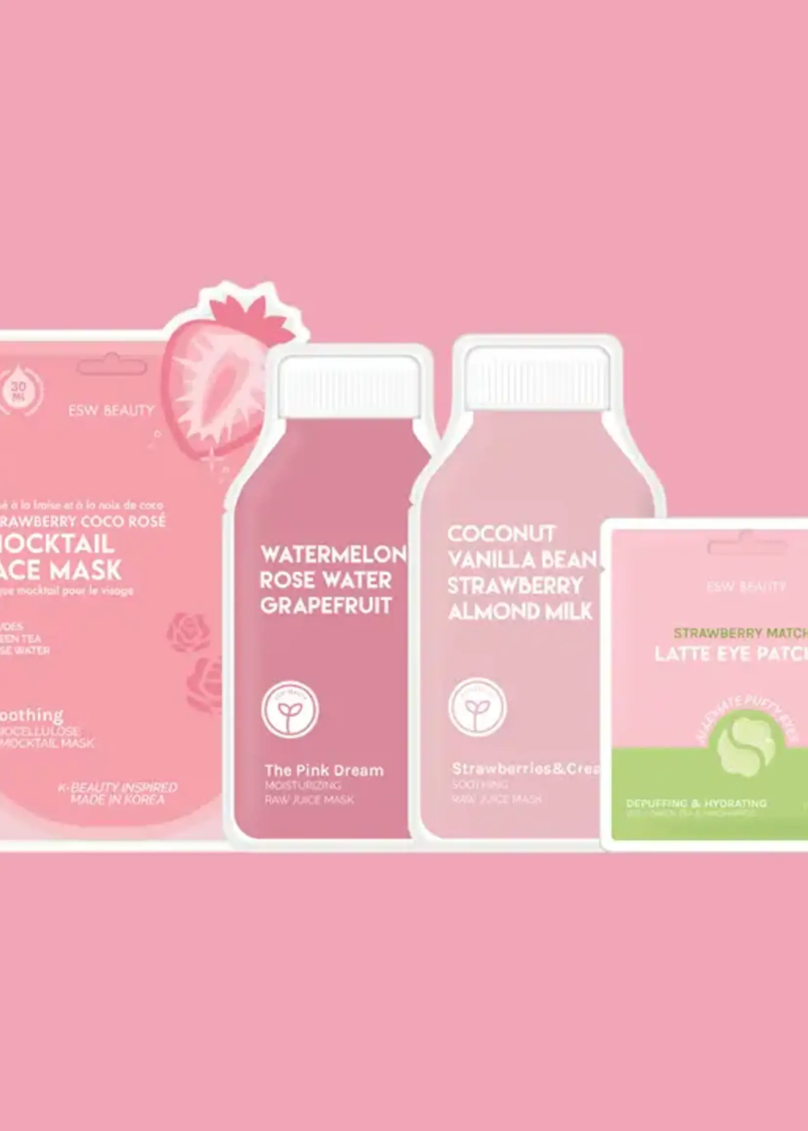 Strawberry Sweets Skincare Treats Set
