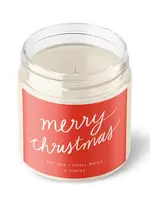Merry Christmas: 3 oz Soy Wax