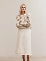 Striped Causal Knit Top