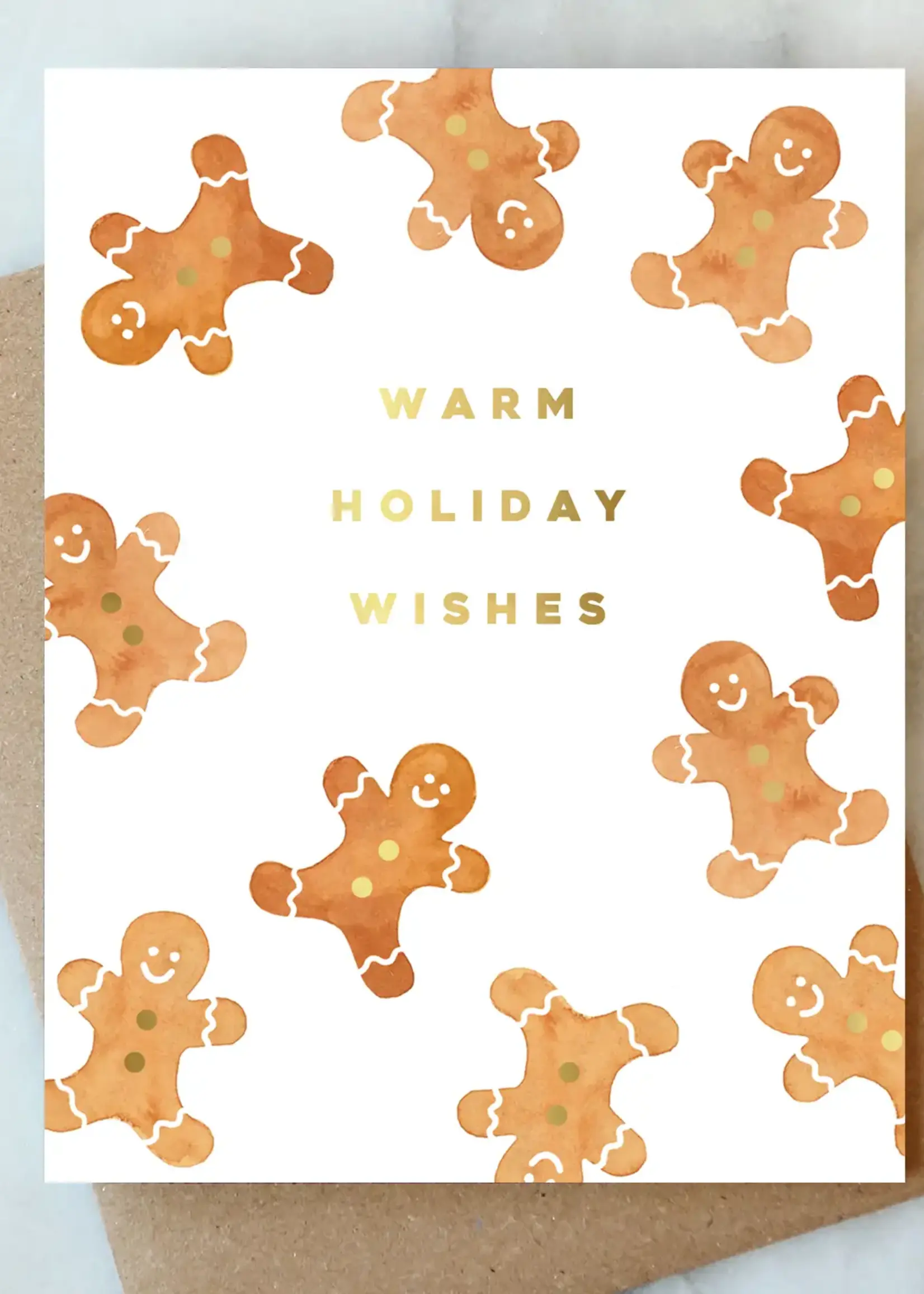 Gingerbread Greeting Card | Christmas Holiday Card