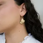 Sayuri Ginkgo Leaf Drop Earring