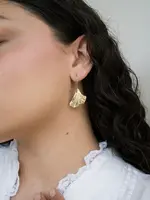 Sayuri Ginkgo Leaf Drop Earring