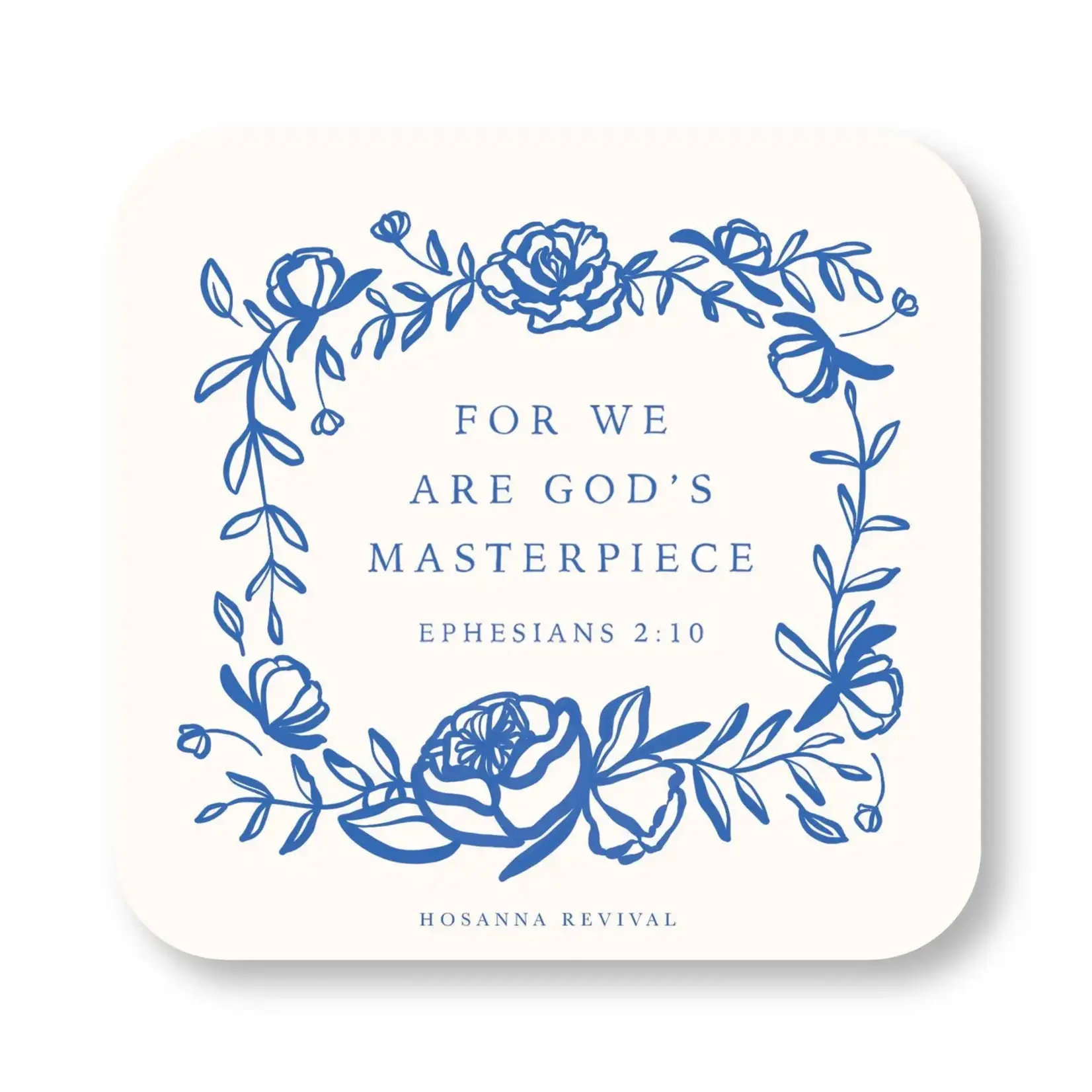 God's Masterpiece Sticker