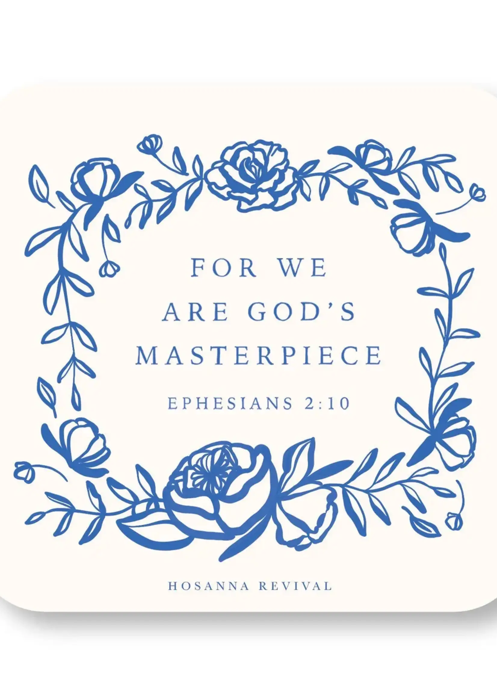 God's Masterpiece Sticker